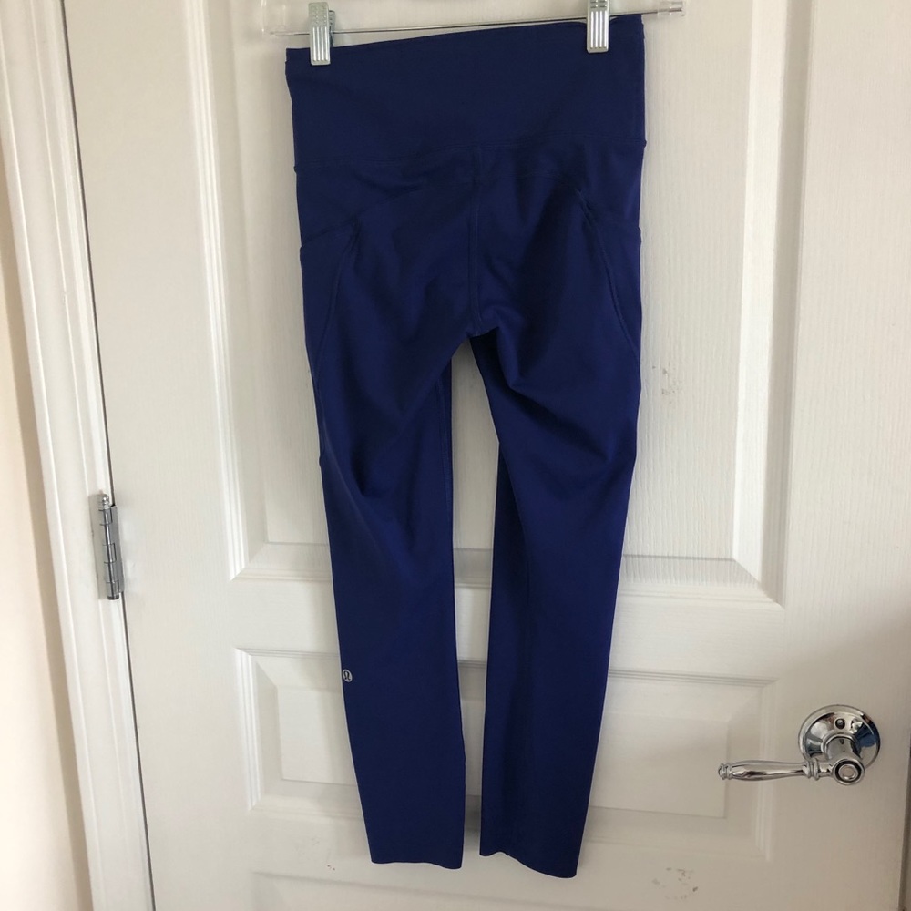 Lululemon Fast and Free Crop Leggings 23"